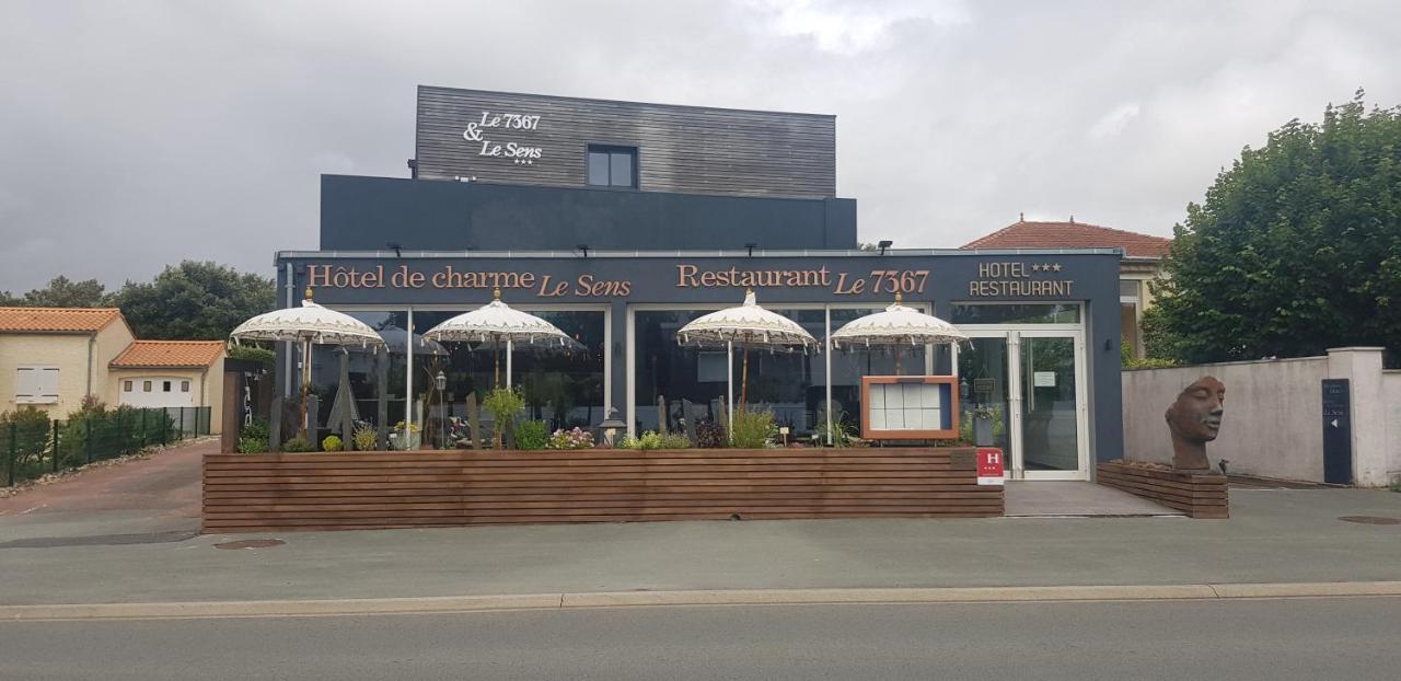 Hotel De Charme Le Sens Vaux-sur-Mer Esterno foto